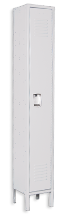 Ashwood-gray color locker