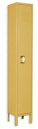 Maple color locker