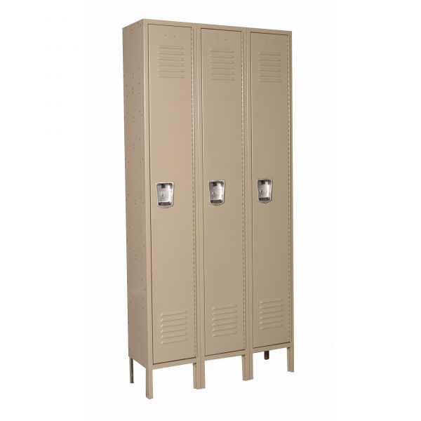 Single Tier 3-Wide Lockers-421