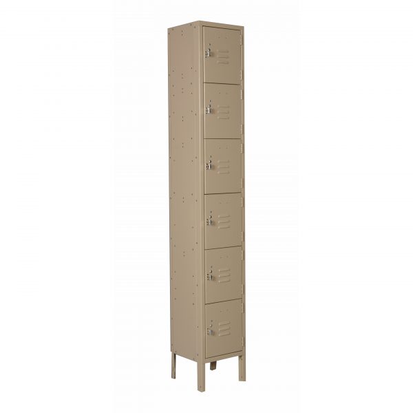 Six Tier 1-Wide Locker-416