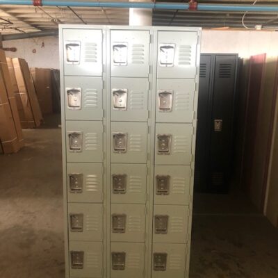 Six Tier Used Locker